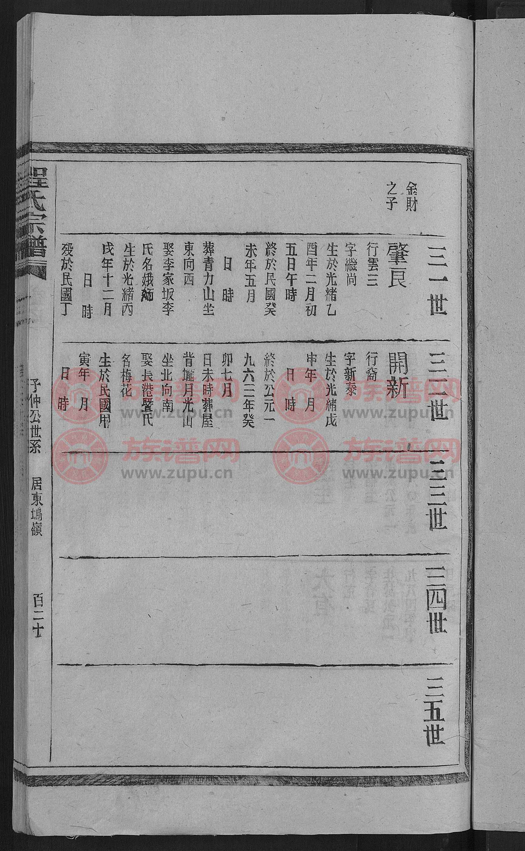 程氏宗谱 [不分卷]第2本