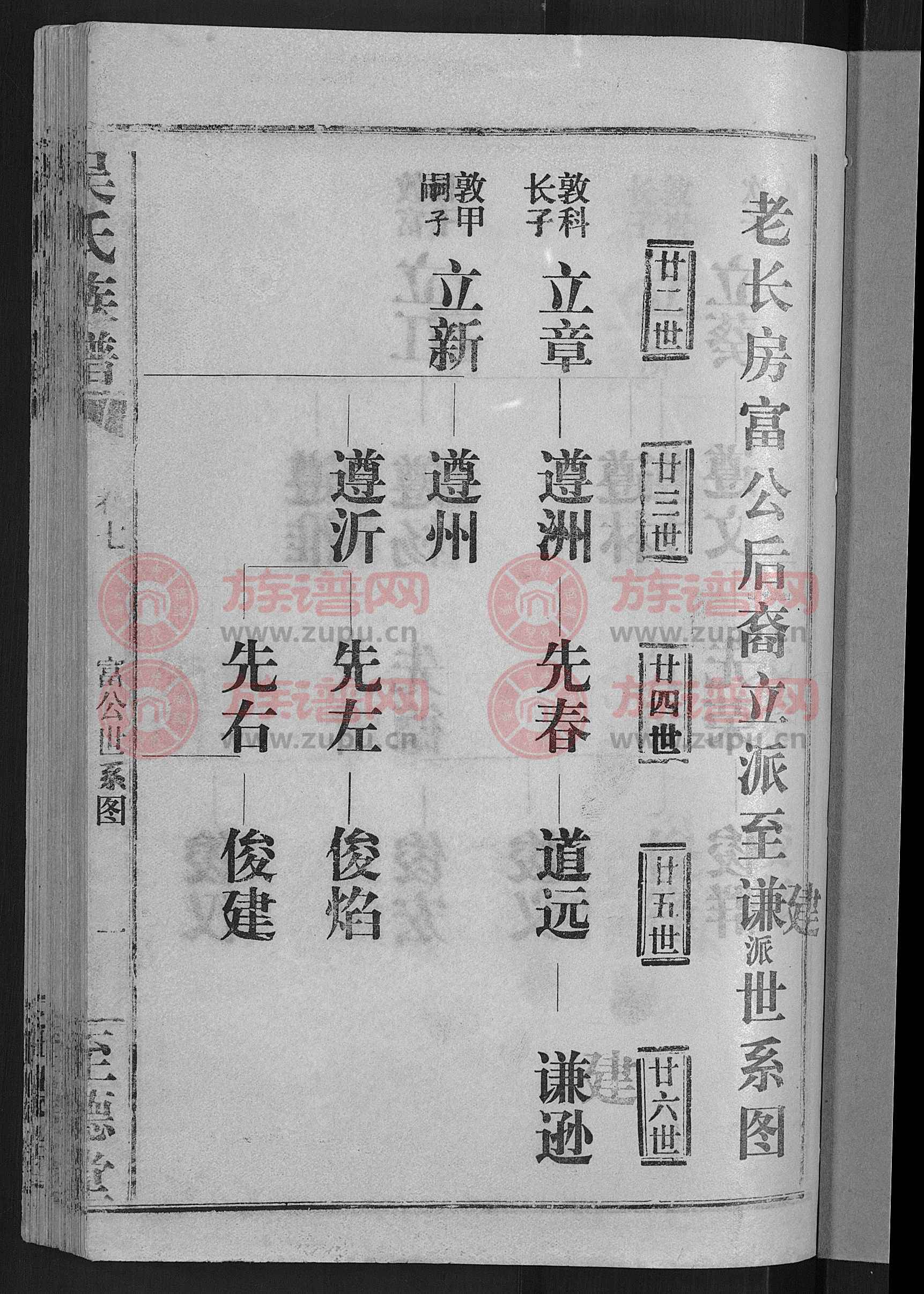 吴氏族谱 [15卷首2卷]第14本